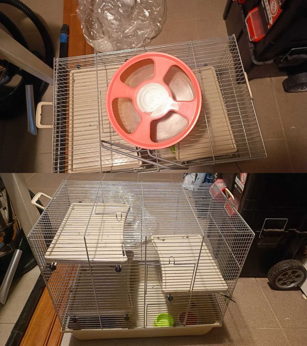 Klatki dla chomika + dodatki