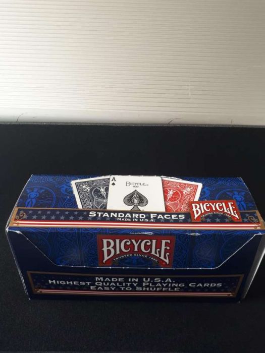 Baralhos de cartas Bicycle Novos e Selados (Rider Back Azul)