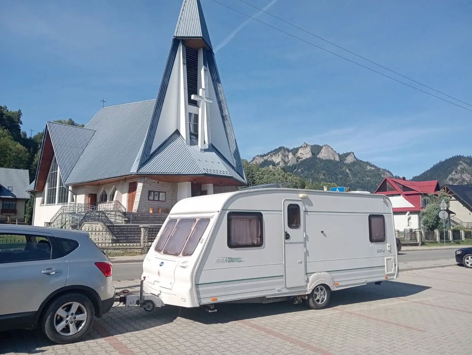 Bailey Ranger z Moowerem  Przyczepa kempingowa z Moowerem,  4/5 osobowa