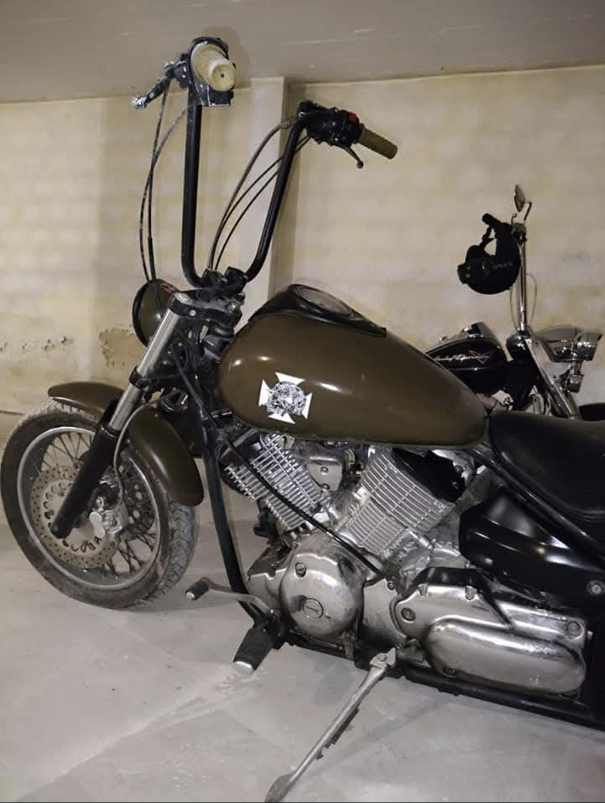 Yamaha Dragstar 1100 - revisão feita e material origem