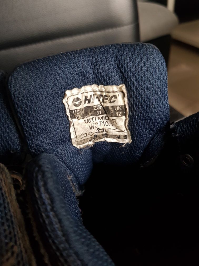 Buty HI-TEC rozmiar 31, chłopiec.