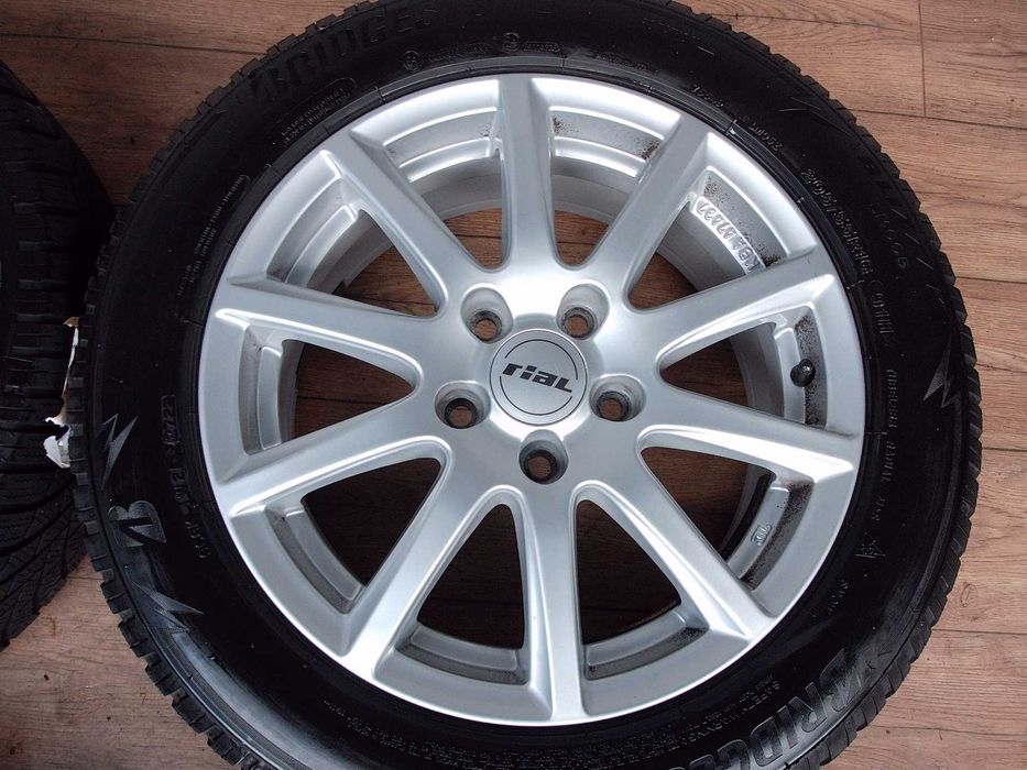 Koła alu VW Skoda Seat 16x6,5 5x112 ET45 +Bridgestone 205/55/16 z2022r