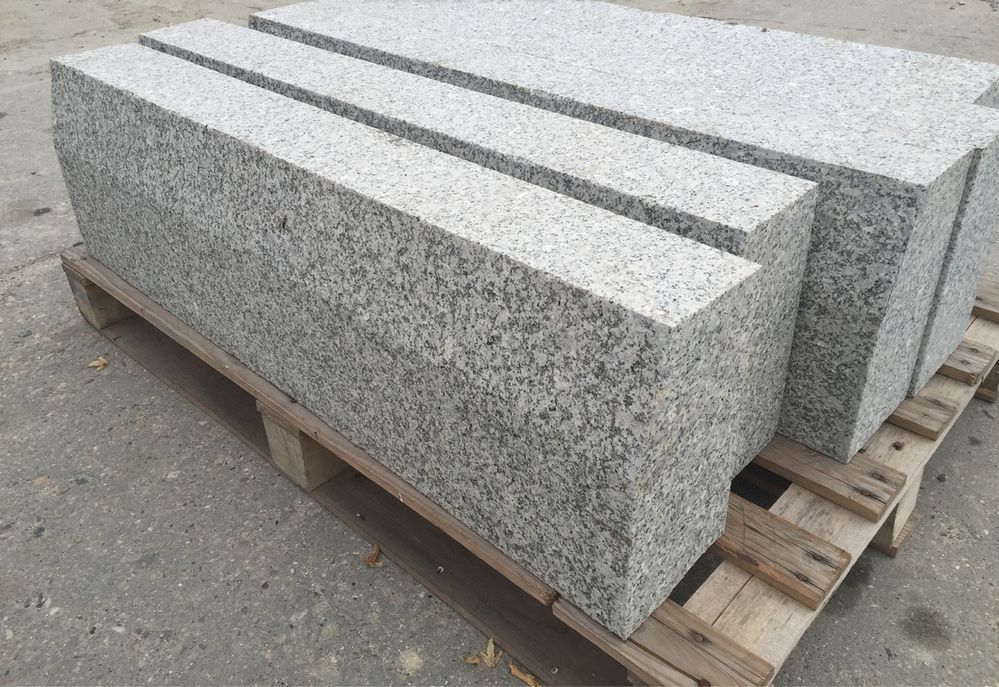 Krawężnik granitowy 15/30 strzegom szary