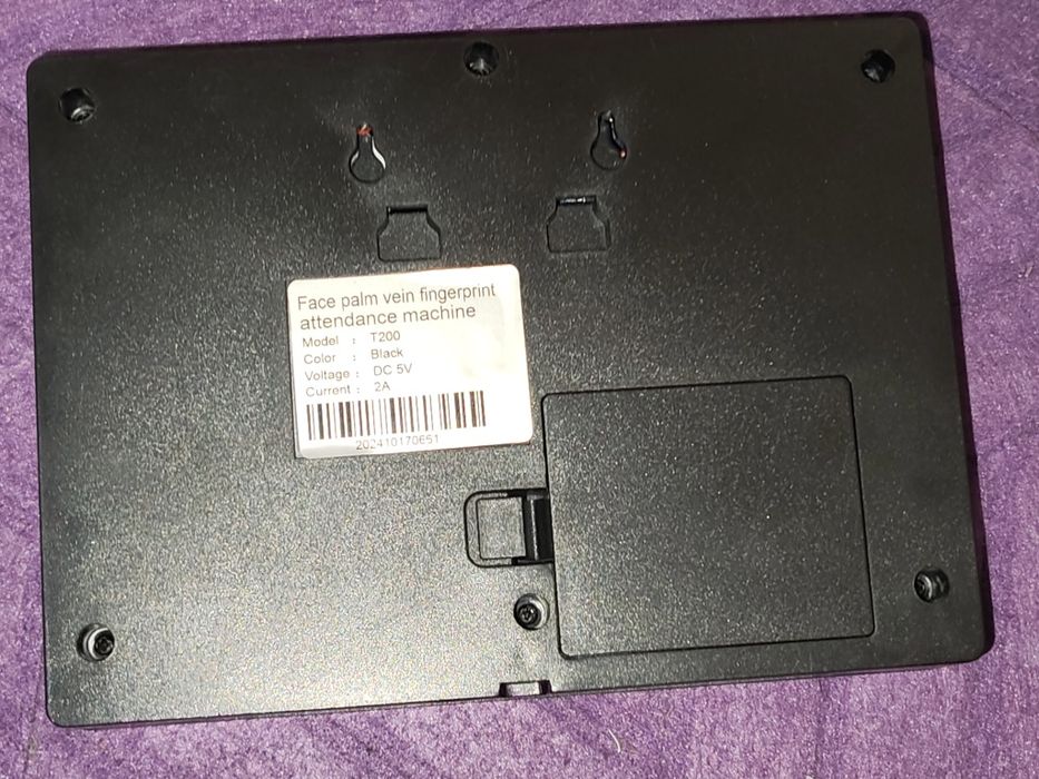 Rejestrator Czasu Pracy T200 - Rozpoznawanie Twarzy/Palca/Dłoni
