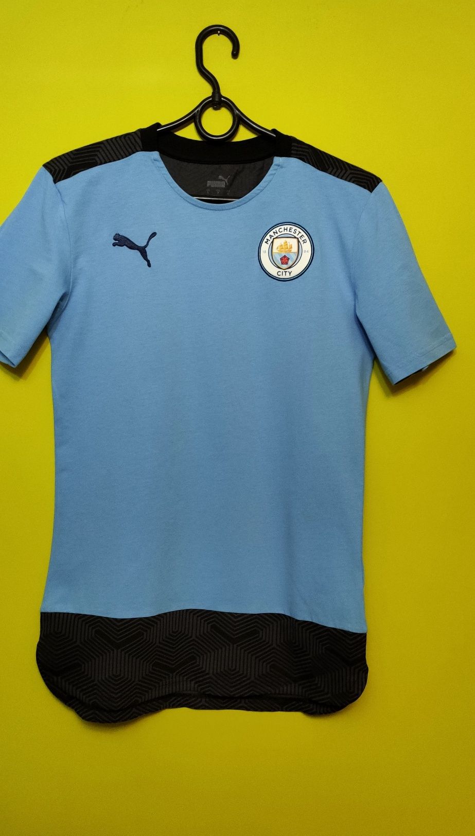 Koszulka t-shirt zespołu Manchester City z bawełny