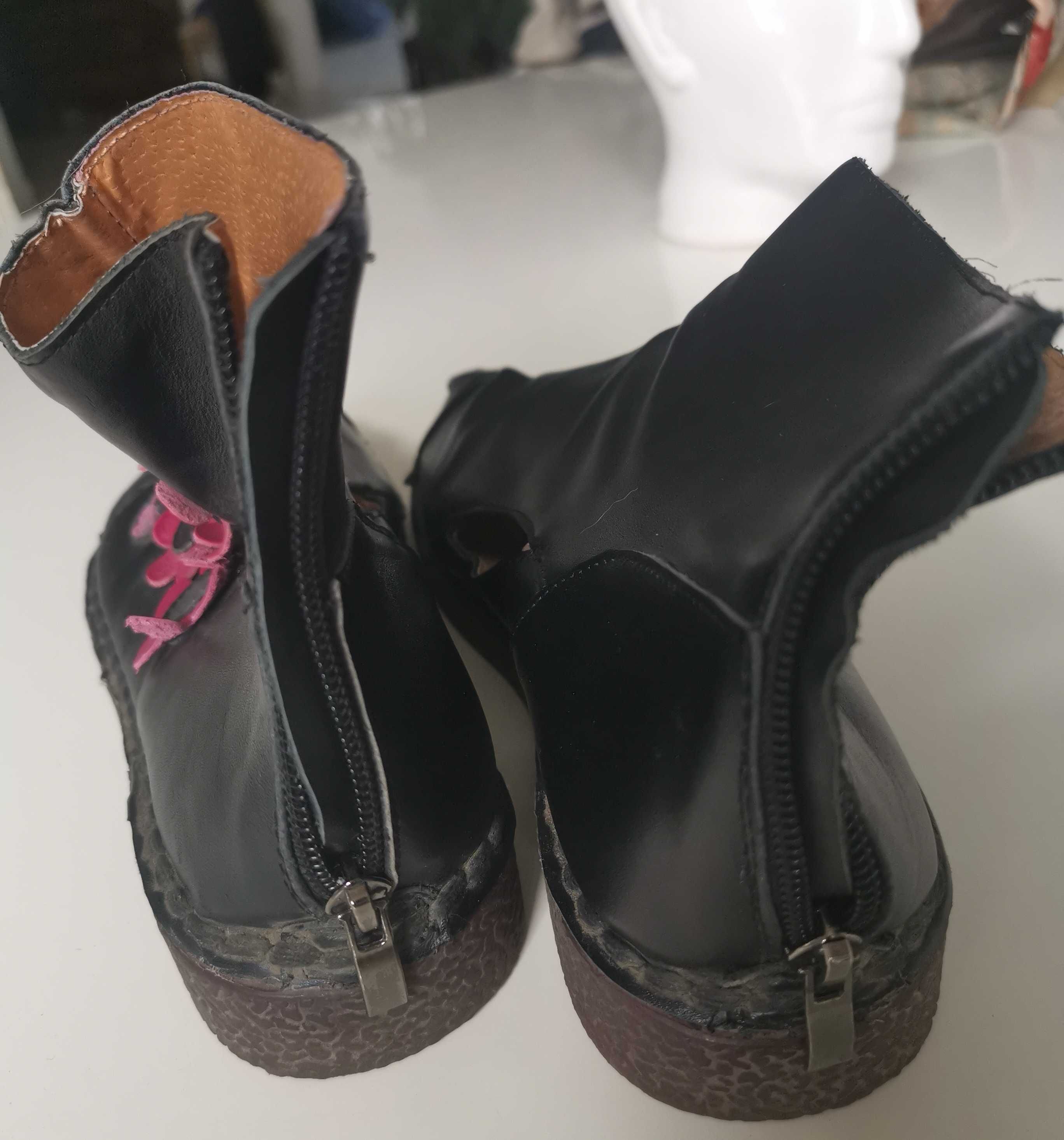 Buty Socofy hand made skora boho r.38