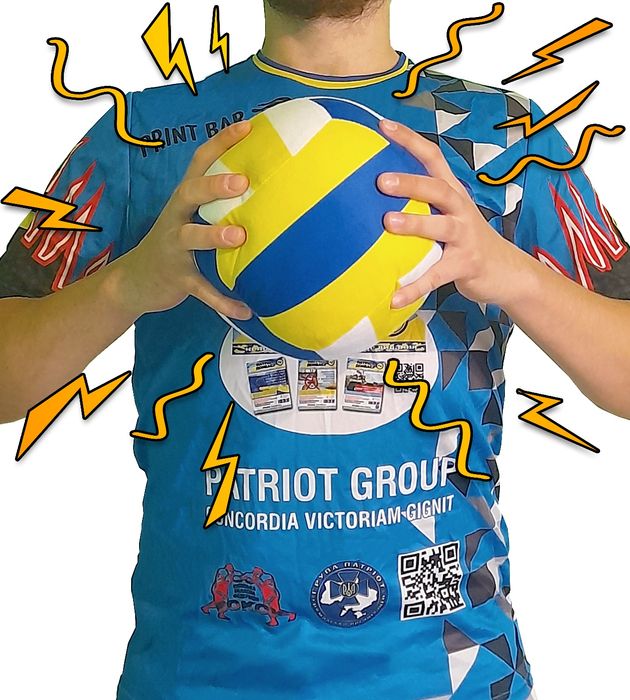 Плюшевий волейбольний м'яч