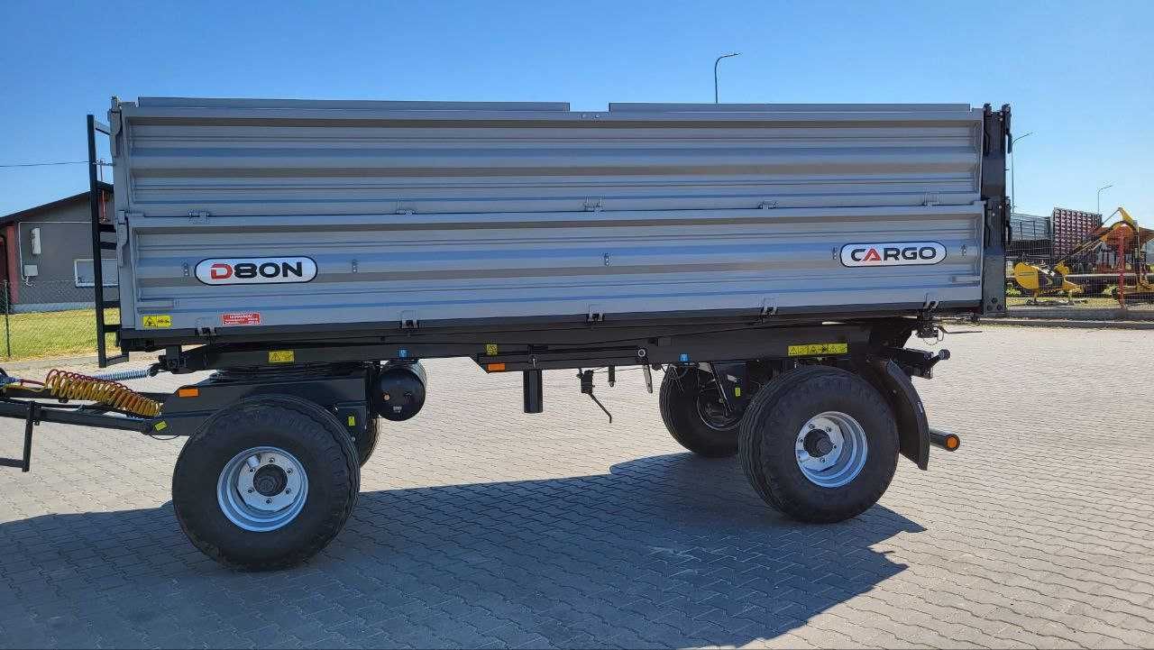 Przyczepa rolnicza Cargo D80N 8 ton