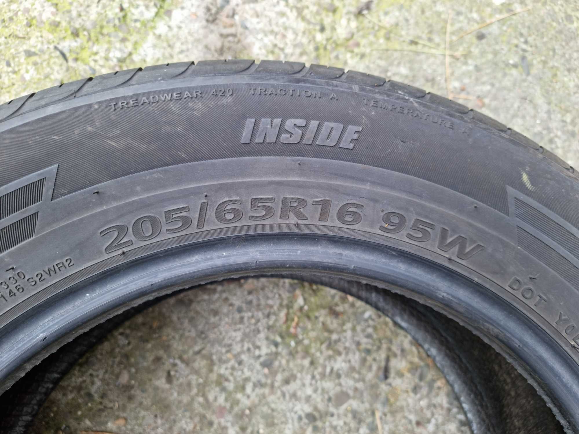 205/65R16 KUMHO * Opony Letnie * 6,8mm bieżnika * 2 sztuki *** # 223 K
