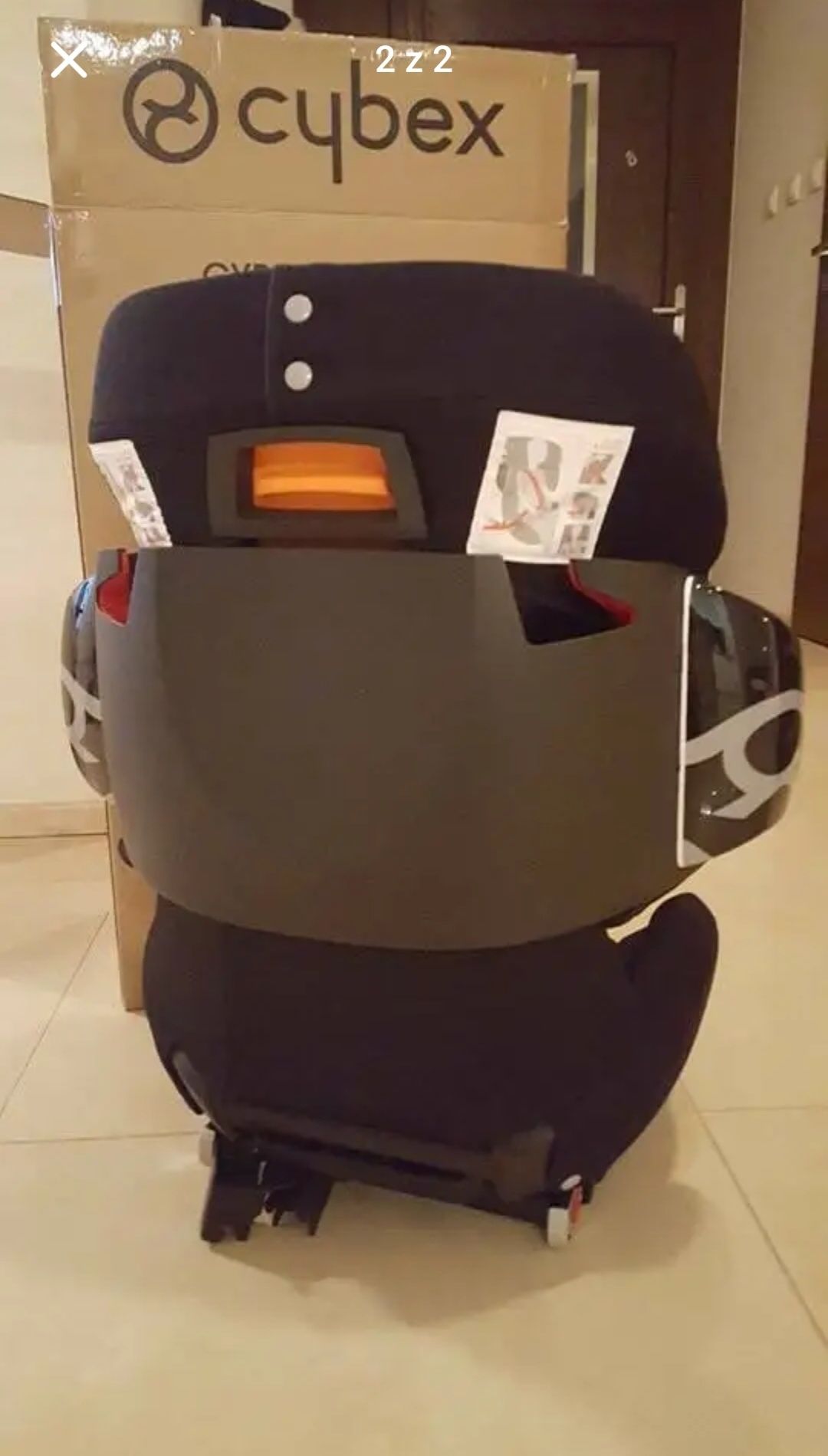 Fotelik samochodowy cybex solution  x2-fix