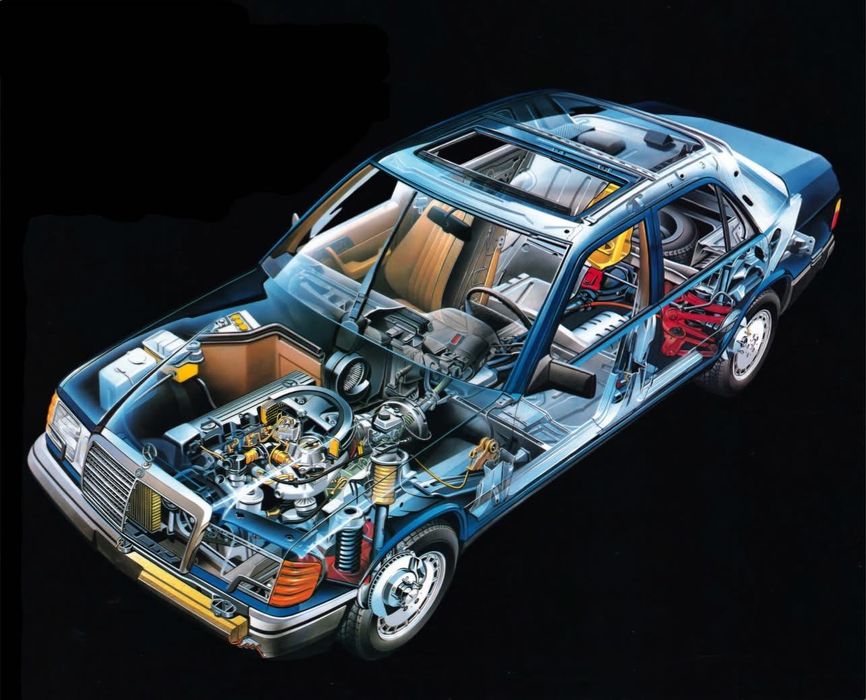 Mercedes w124 peças