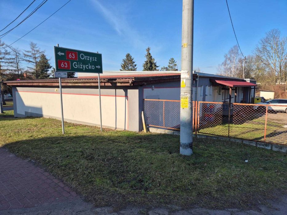 Nieruchomość inwestycyjna - Miłki (Mazury) przy drodze 2008m2