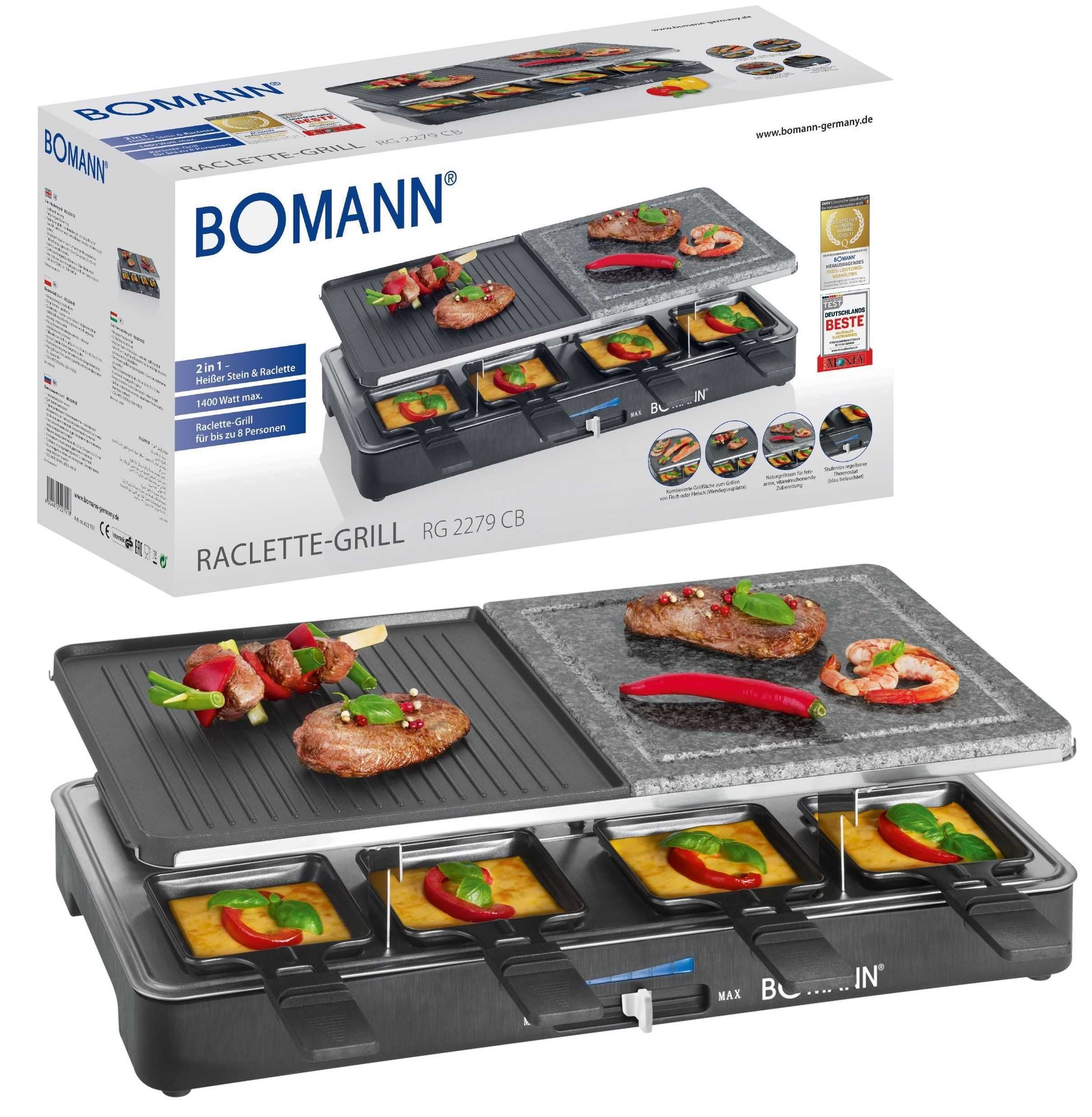 Електричний гриль Raclette Bomann RG 2279 CB