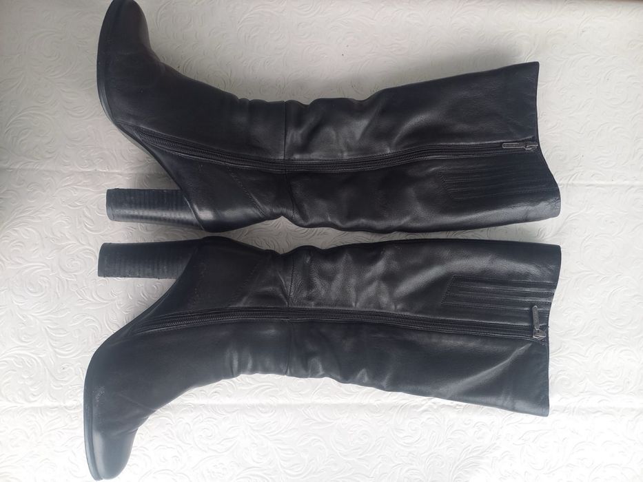 Сапоги шкіряні 36 розмір