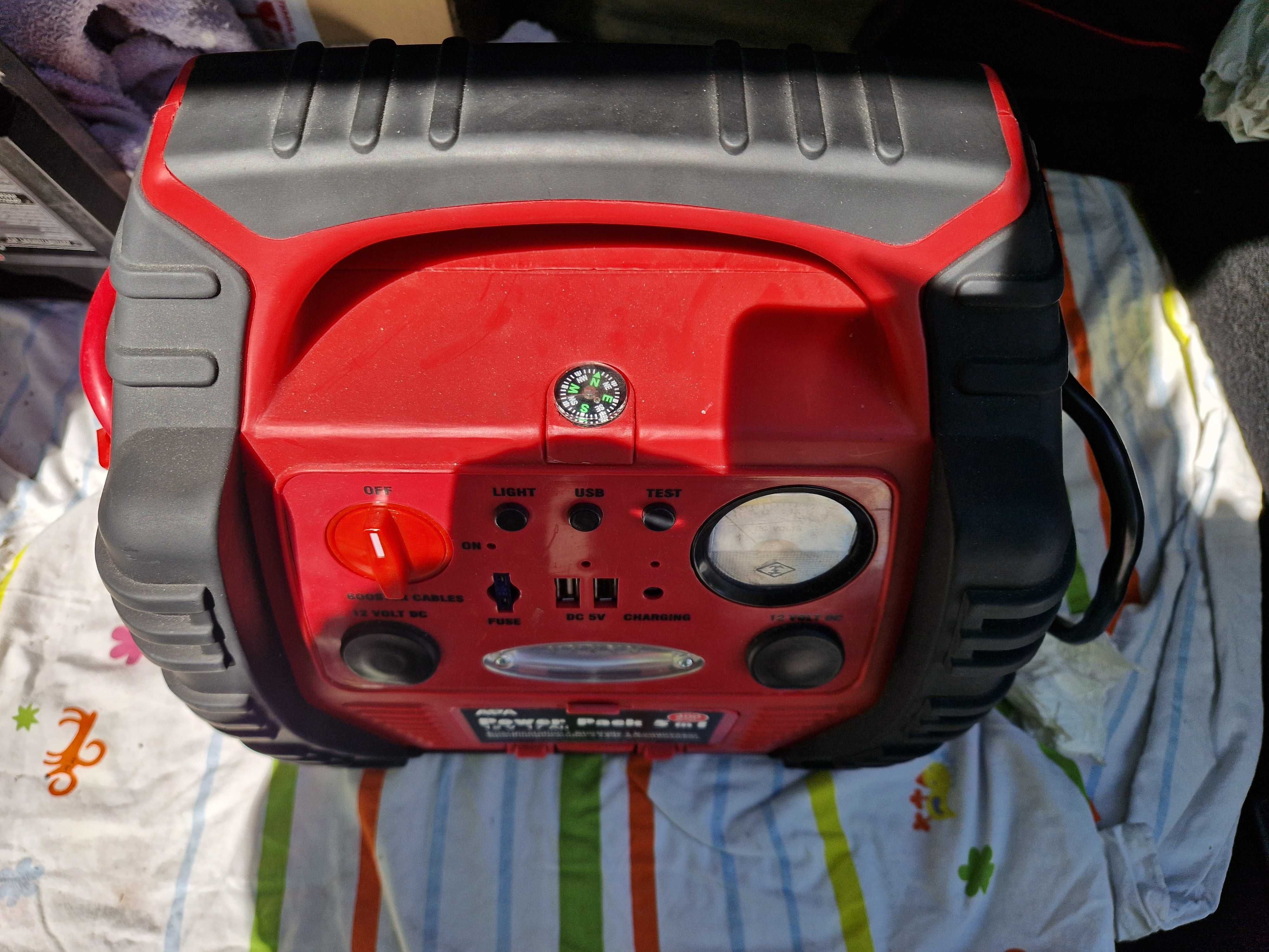 Urządzenie rozruchowe jump starter booster 4w1 12V