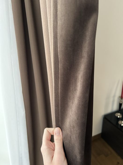 Шторы Темно шоколадные,темно коричневые