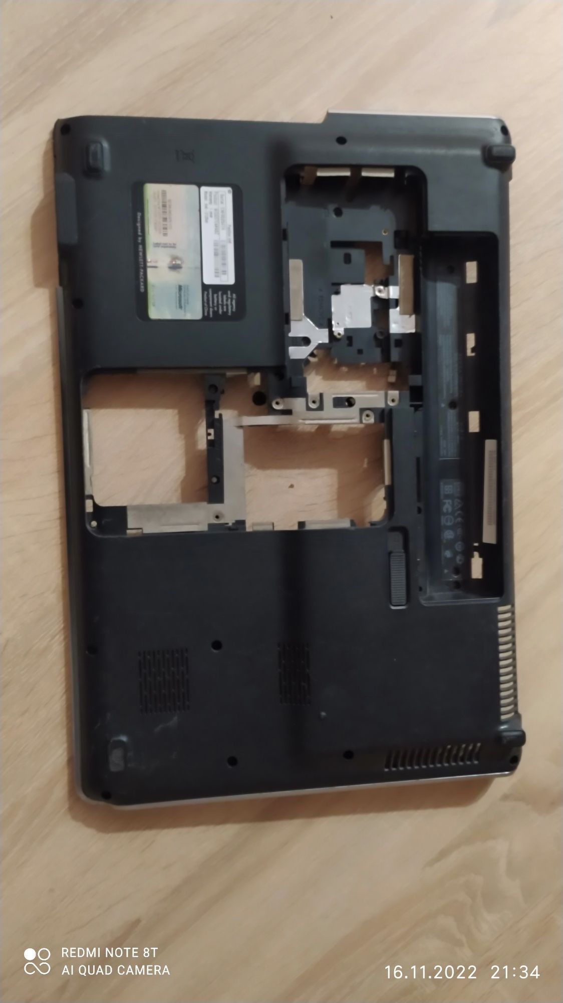Продам корпуса к ноутбукам hp dv6, hp gq62 и compaq cq62
