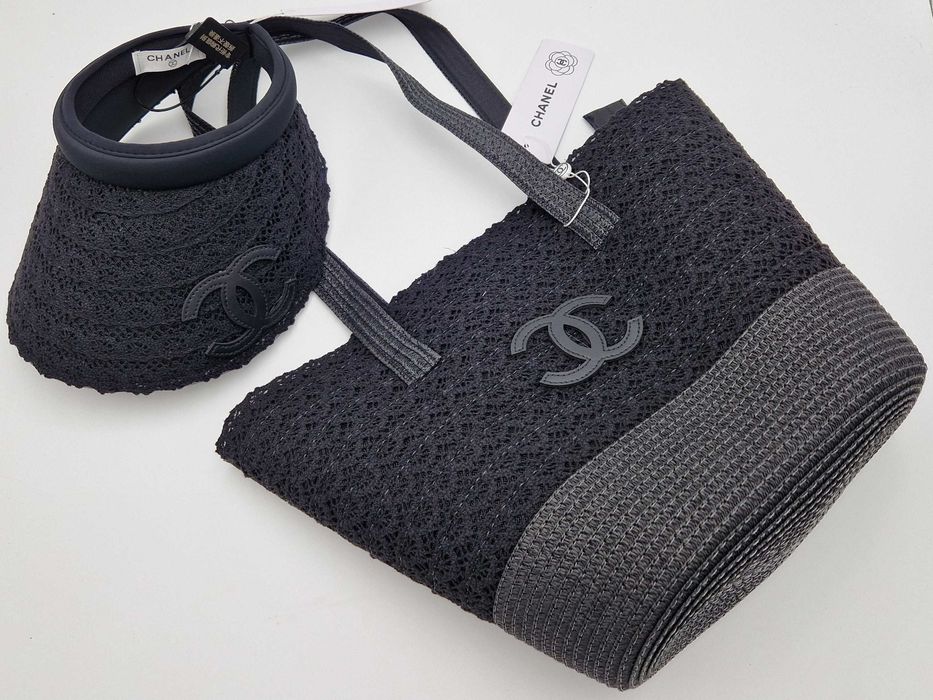 шоппер chanel з козирьком сумка chanel