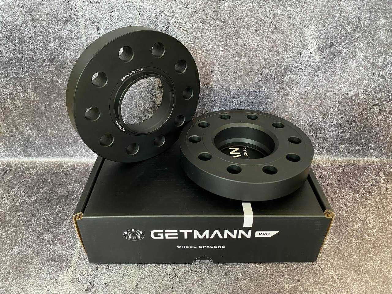 Проставки колісні БМВ/BMW 25mm 5x120 72.6 GETMANN Без предоплат