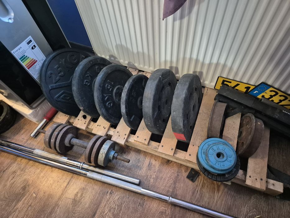 Zestaw na domową siłownię