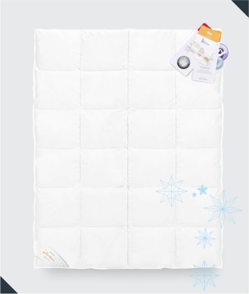 Kołdra AMZ ROYAL zimowa puch 100% 200x200cm Biały