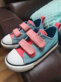 Trampki Converse r 24 na rzepy