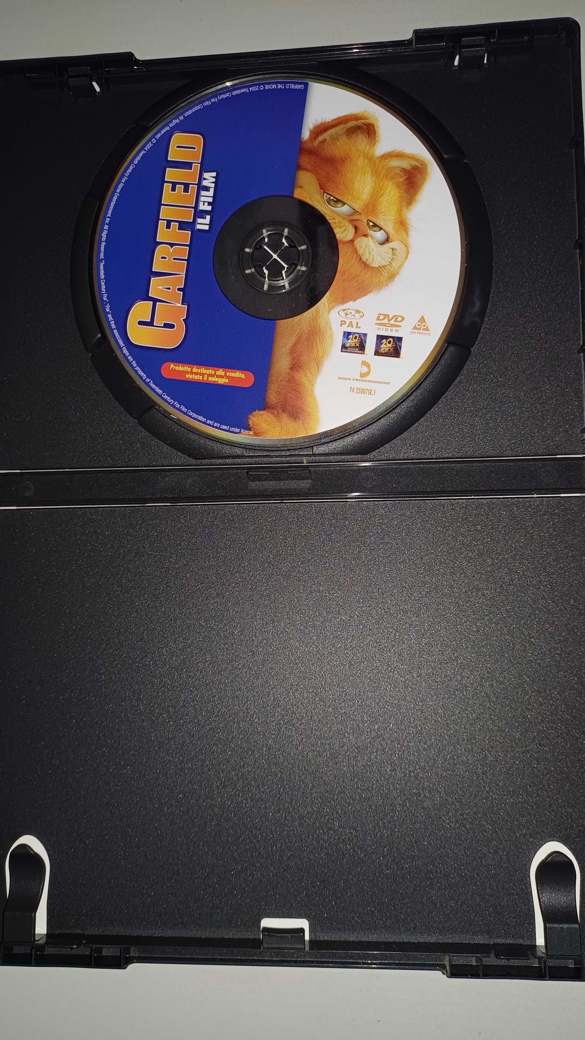 DVD Garfield, wersja aktorska, IT GB bez polskiego