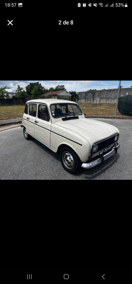 Renault 4L GTL Gasolina e Gás