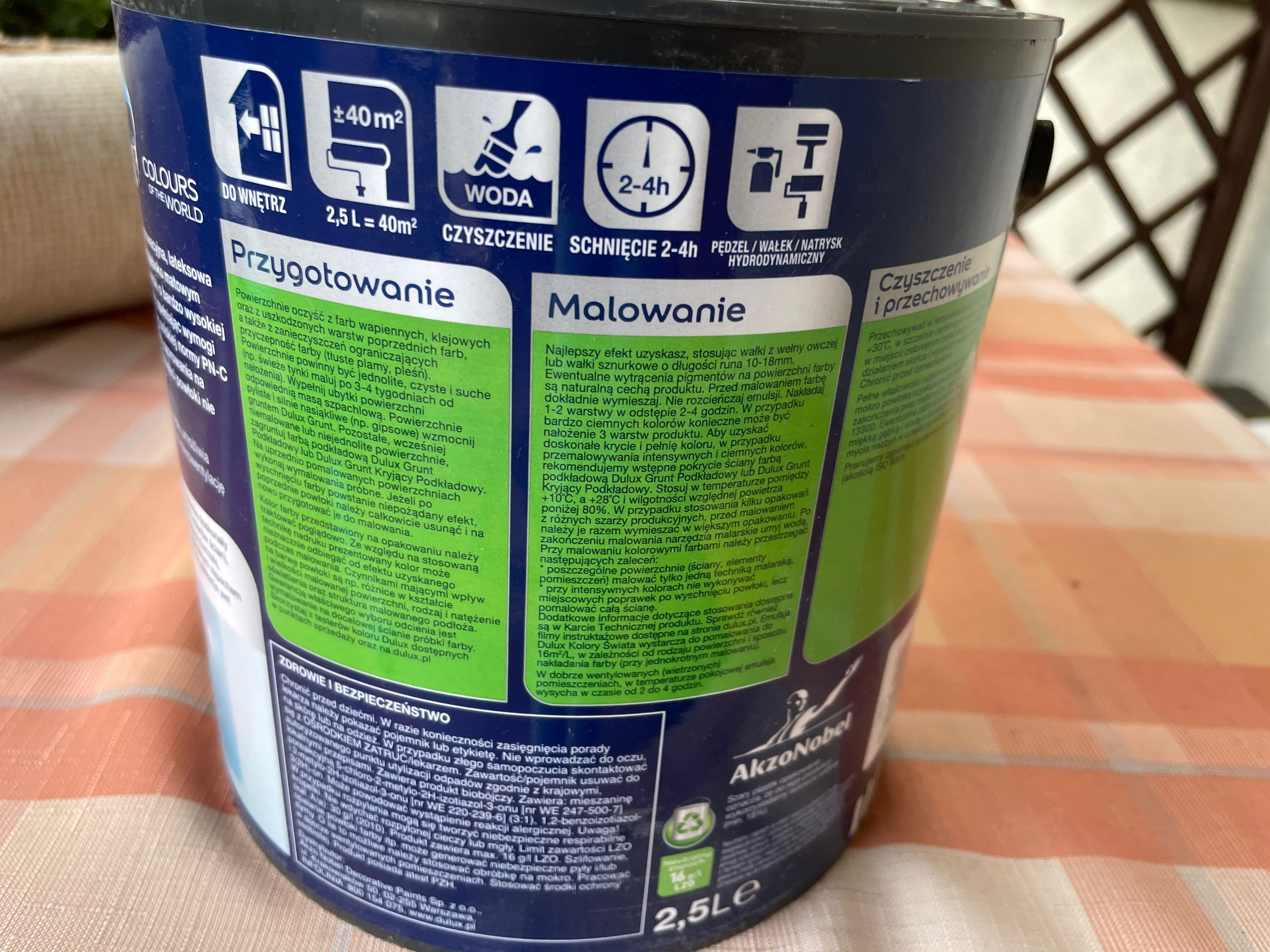 Farba dulux kolory świata