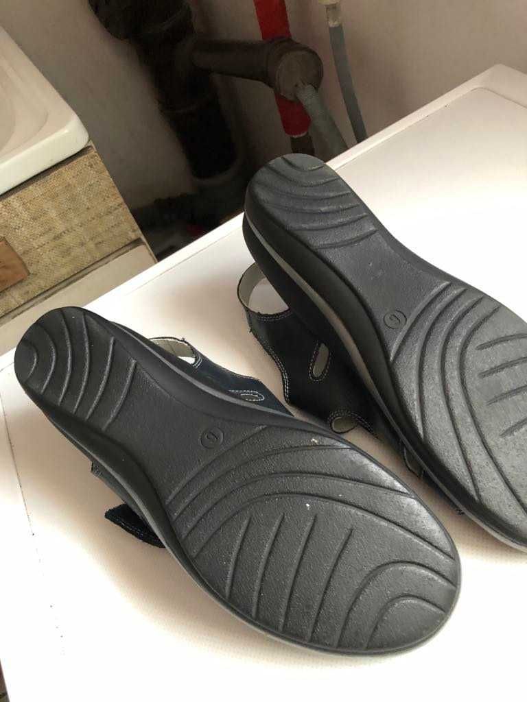 Skórzane buty damskie rozmiar 40