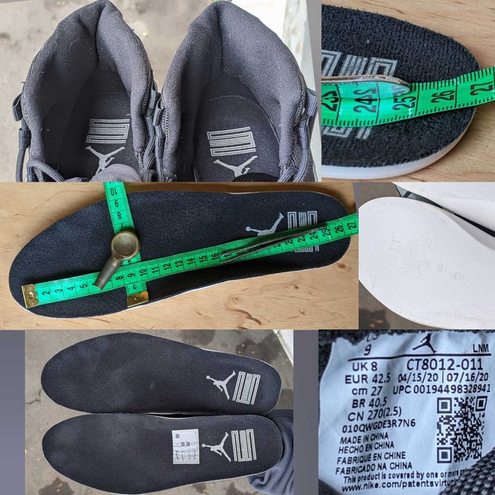 42 - Nike Air Jordan 11 Retro Jubilee 25th Anniversary 2020 CT8012-011