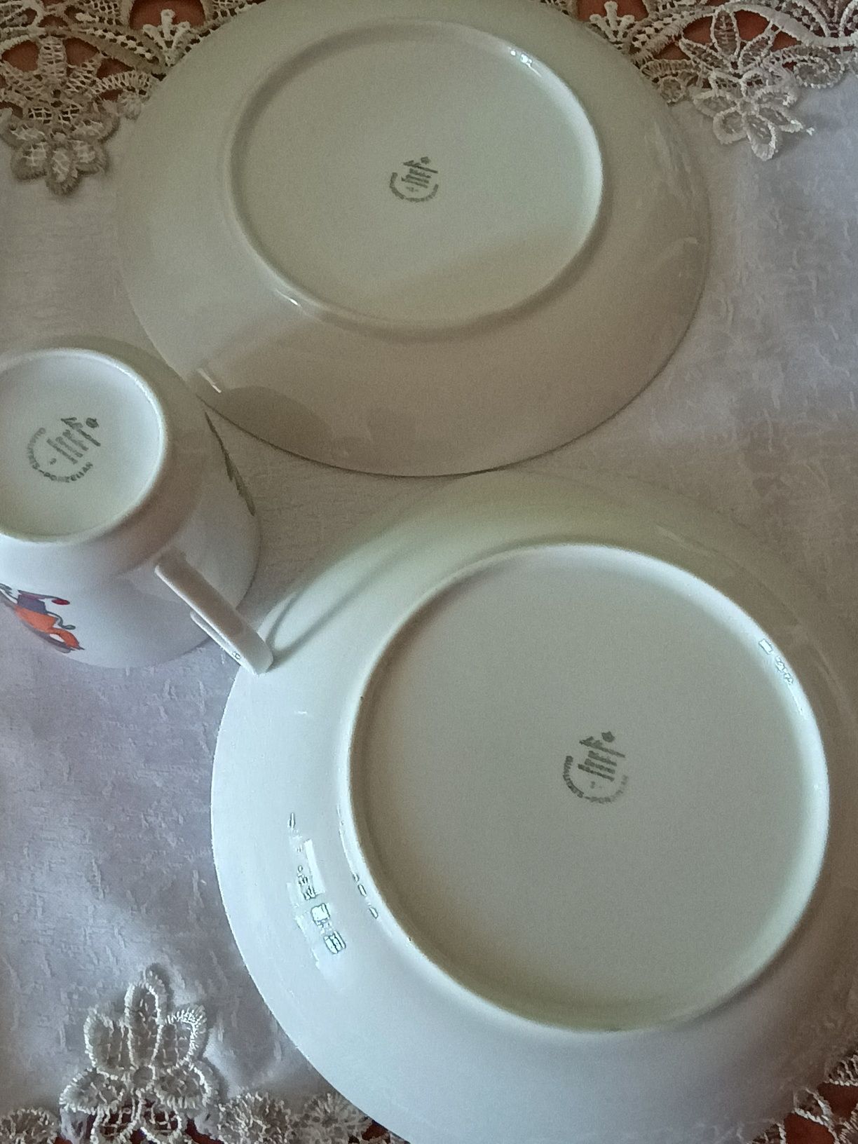 Porcelanowy zestaw dziecięcy Seltmann Bavaria