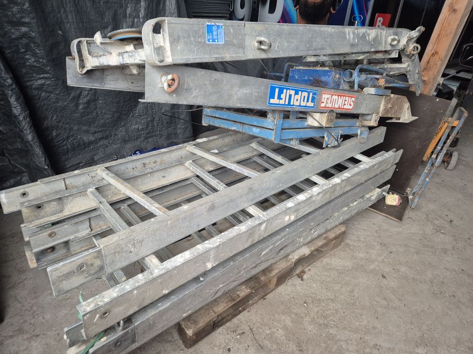 Drabina dekarska Steinweg Toplift, winda budowlana - Gryfice zach-pom