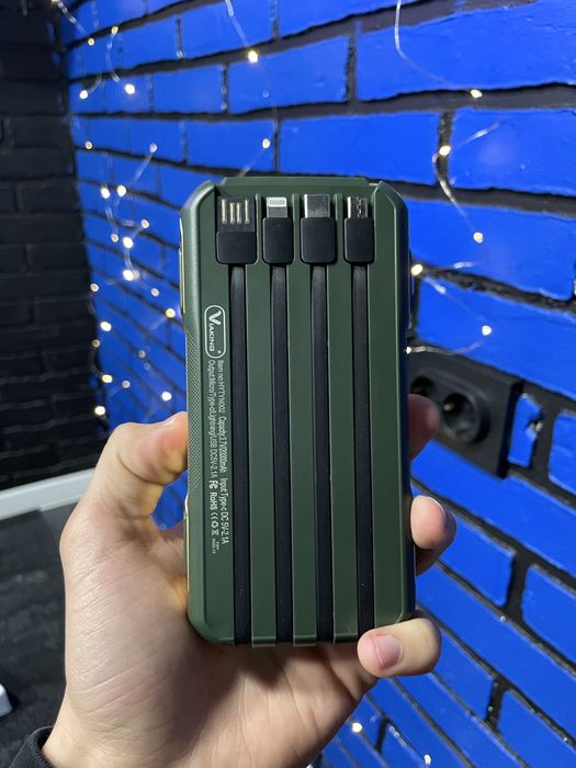 Розпродаж! Повербанк Power Bank 20000mAh з сонячною батареєю