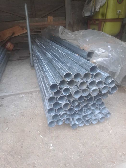 Rury słupki słupy fi 48x2mm  dl 230cm OCYNK