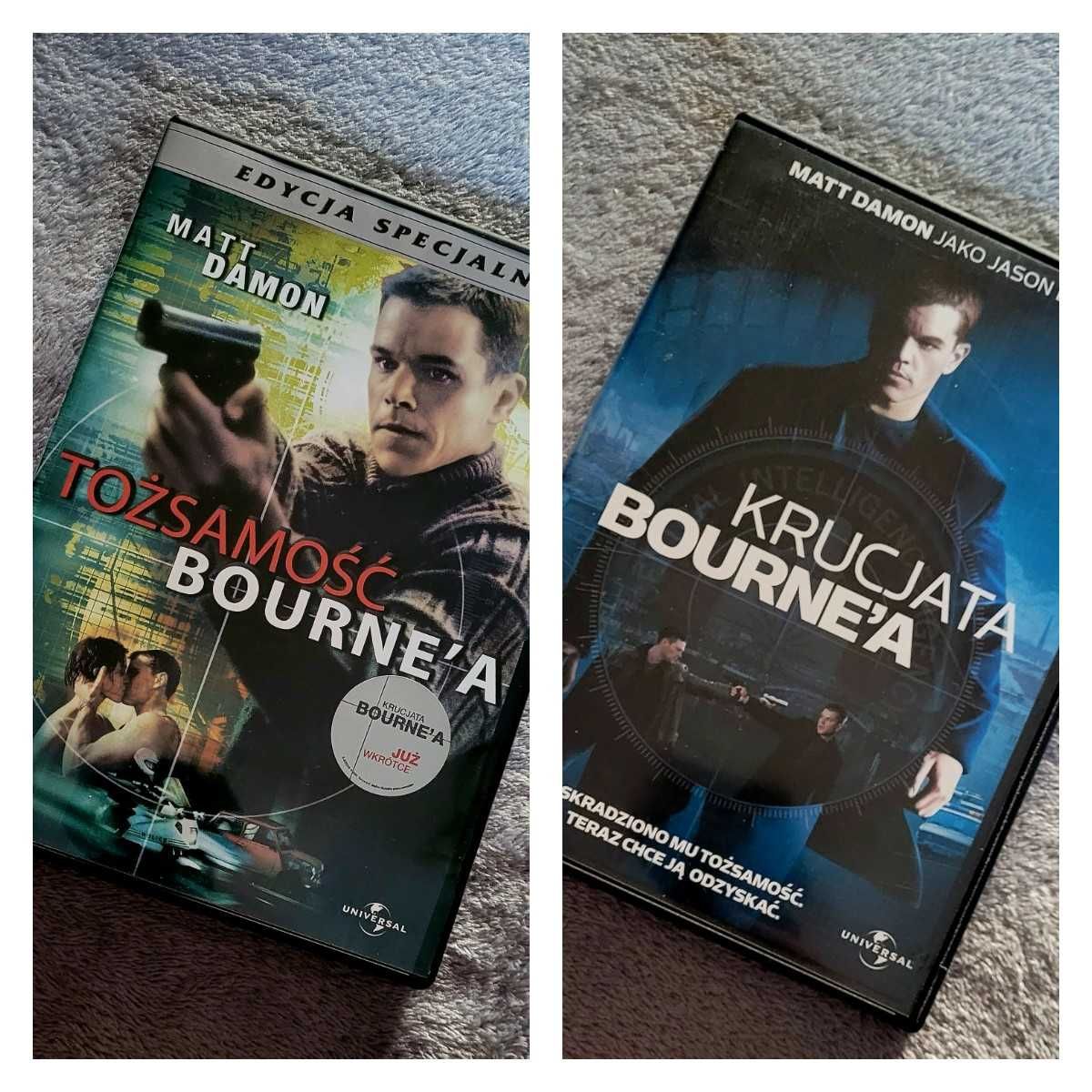 "Tożsamość Bourne'a"/"Krucjata Bourne'a" - filmy DVD