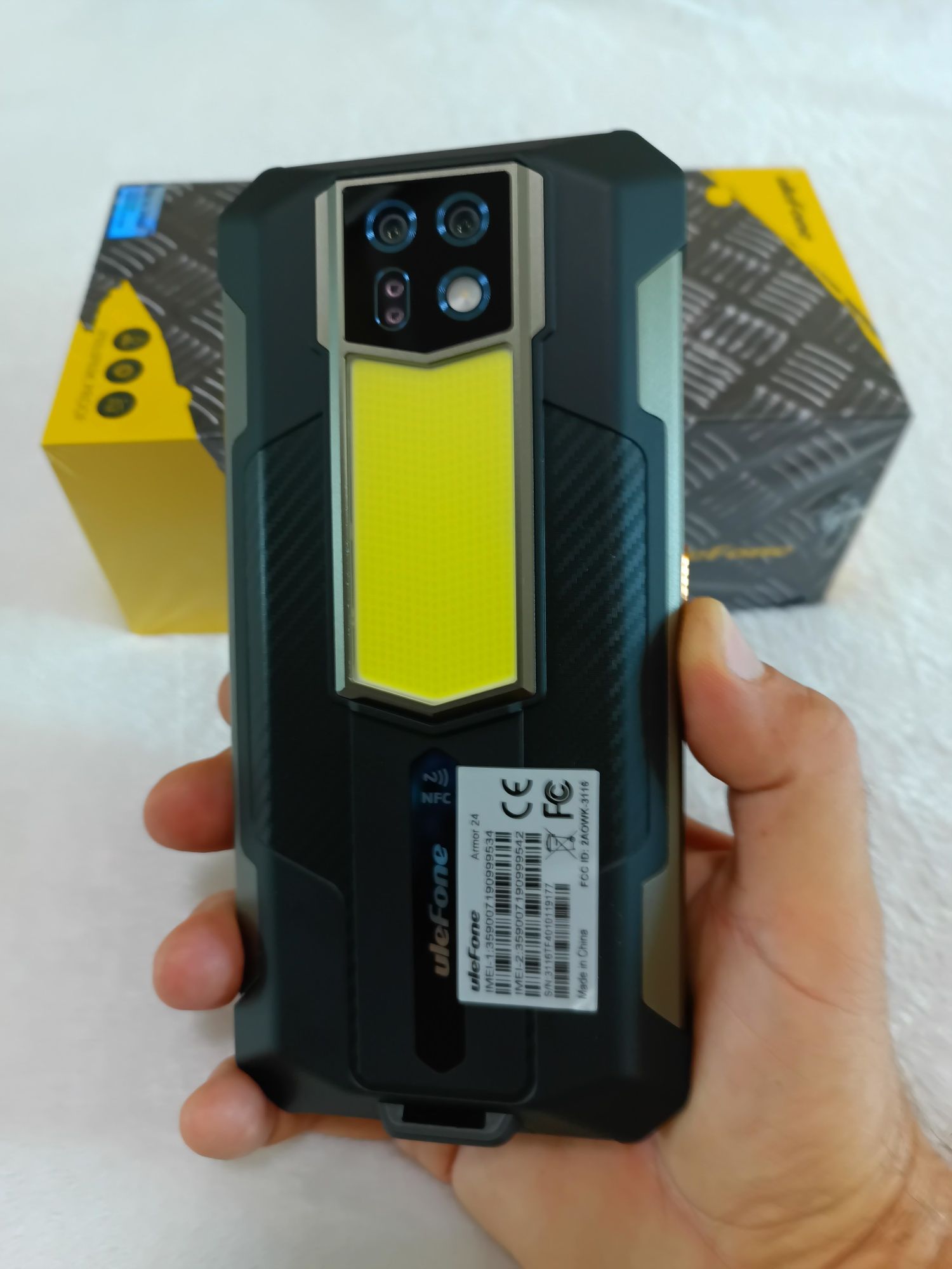 Смартфон Ulefone Armor 24 (12 +256Gb, АКБ 22000мАч) Black из США .