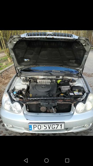 Hyundai Sonata, 2004r., poj. 2.7, PB+LPG, automat, 212000km.