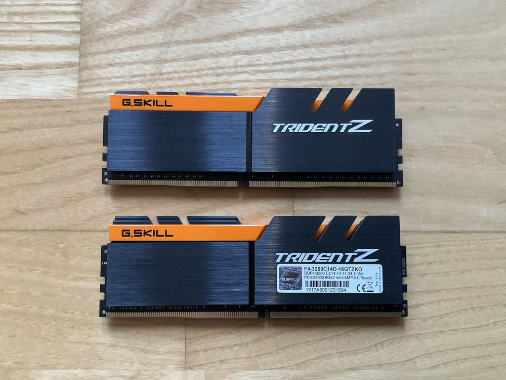 Pamięć ram DDR4 G.Skill Trident Z 3200 2x8 gb CL14
