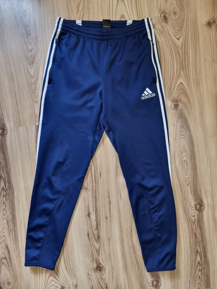 Spodnie dresy Adidas S 36 granatowe