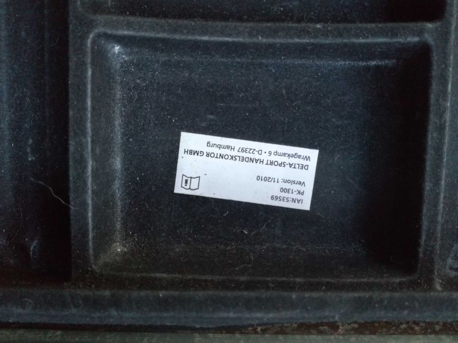 Mala rígida de plástico para maquilhagem ou jóias