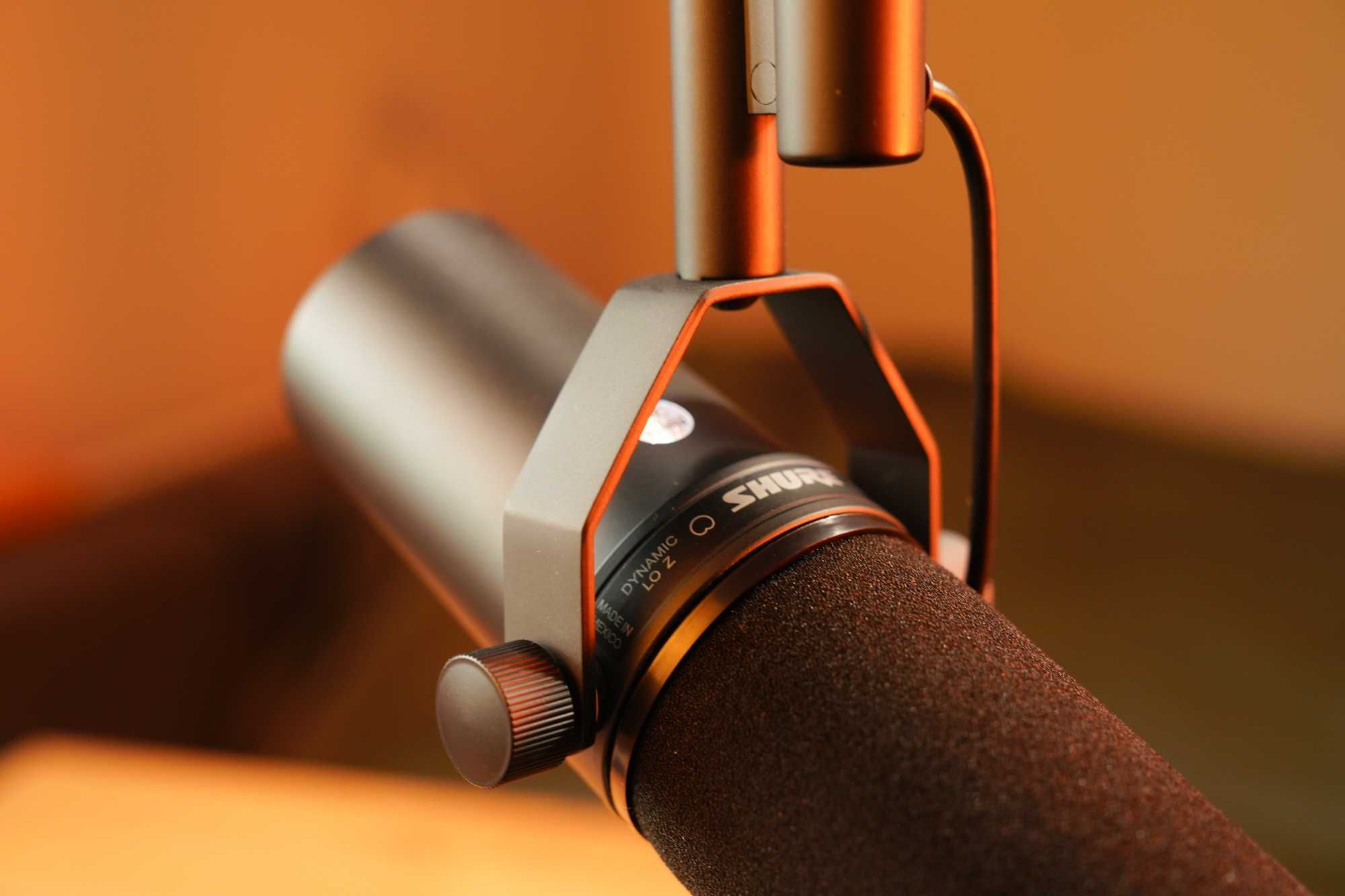 Zadbany mikrofon Shure SM7B - stan wzorowy, gwarancja,  perełka