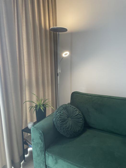 Stojąca lampa lampka podłogowa pionowa LED modern 4 tryby dotykowa