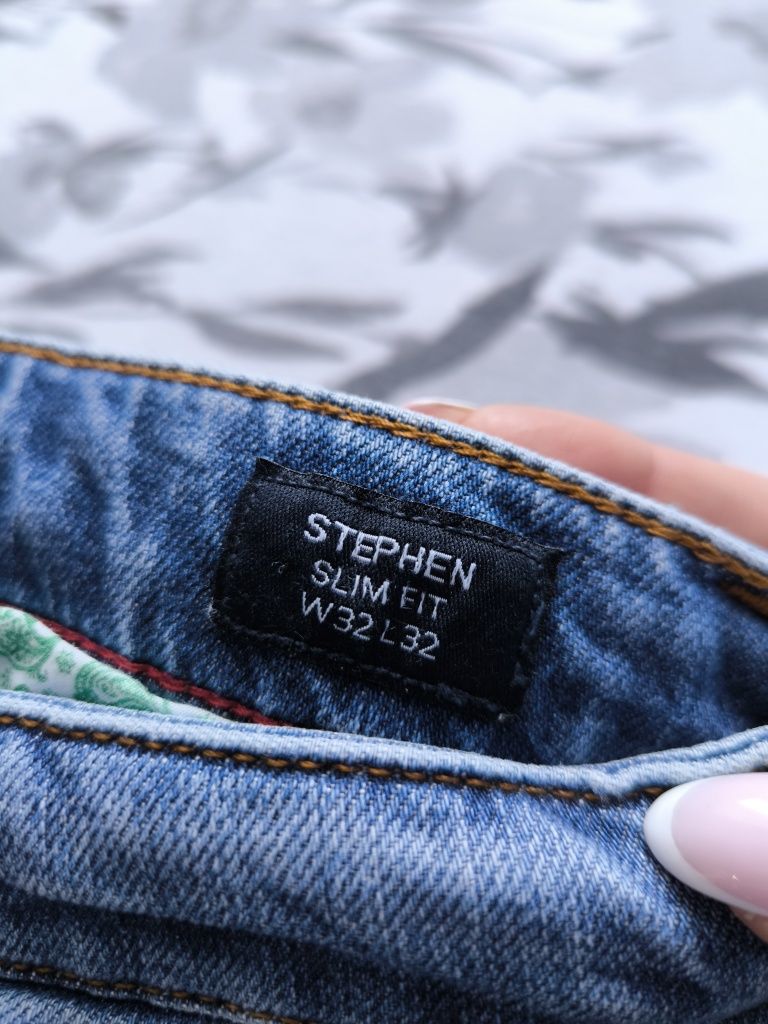 Joop! Jeans Stephen - Oryginalne spodnie męskie jeansowe slim fit