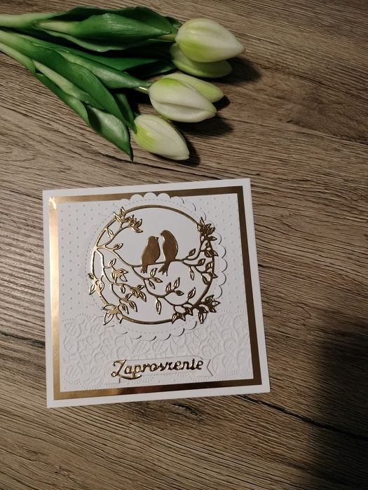 Zaproszenia ślubne ręcznie wykonane