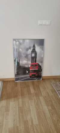 Ikea Obraz LONDON 62x92 autobus Big Ben JNOWY