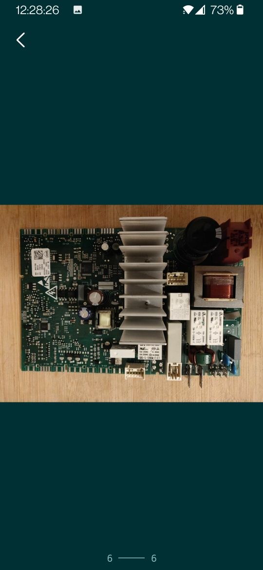 Bosch Siemens moduł sterujący pralki - naprawa regeneracja