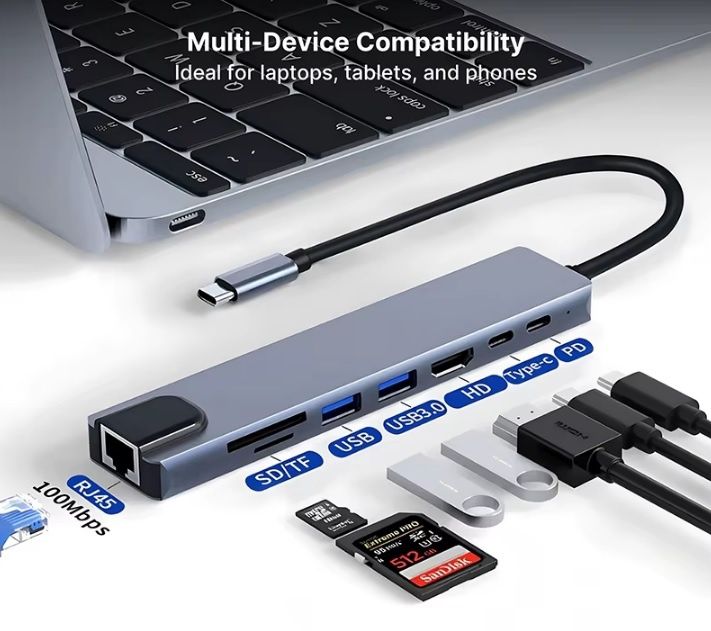 Адаптер USB WIFI Bluetooth перехідник кардрідер ЮСБ
