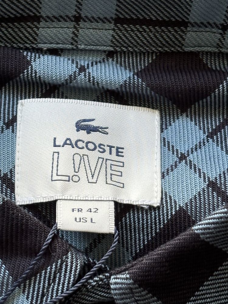 Koszula w kratkę Lacoste