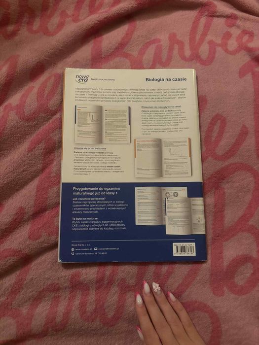 Biologia na czasie 1 maturalne karty pracy zakres rozszerzony.
Parę ka